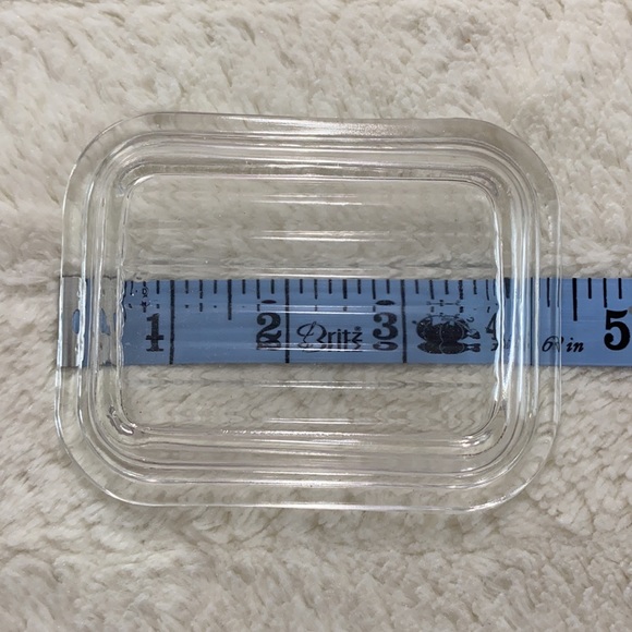 Vintage🔥Pyrex Butterscotch 2-pc Set, Sm Refrig + Glass Lid, EUC with Clear Lid - Picture 8 of 10